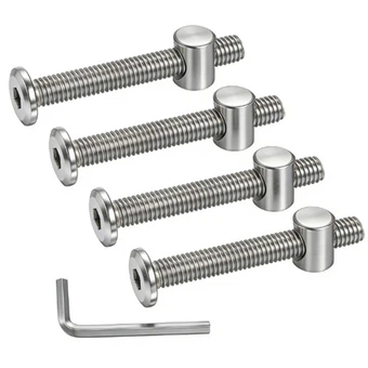 ברגים וברגים של מיטת קומתיים מתכת